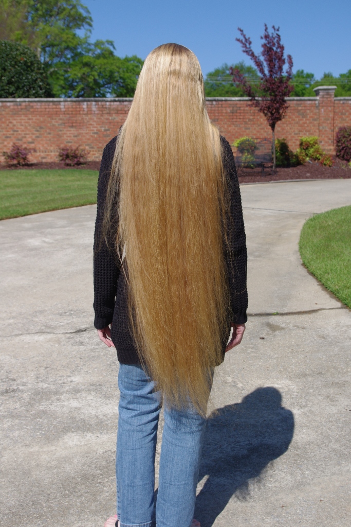 Writing On Butt My Long Blonde Hair